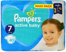 PAMPERS ACTIVE BABY MAXI No7 (15+KG) / 40 ΤΕΜ ΕΛΛΗΝΙΚΟ