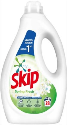 SKIP ΥΓΡΟ ΠΛΥΝΤΗΡΙΟΥ 28ΜΕΖ 1,4L SPRING FRESH