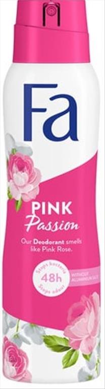 FA DEO SPRAY 150ML PINK PASSION (ΤΡΙΑΝΤΑΦΥΛΛΟ)