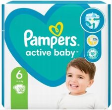 PAMPERS ACTIVE BABY No6 (13-18KG) / 32ΤΕΜ