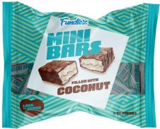 FUNDIEZ ΣΟΚΟΛΑΤΑ MINI BARS 190ΓΡ COCONUT