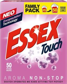 ESSEX ΣΚΟΝΗ ΠΛΥΝΤΗΡΙΟΥ 50ΜΕΖ 2,4KG ΑΝΘΗ ΛΟΥΛΟΥΔΙΩΝ(FAMILY PACK)