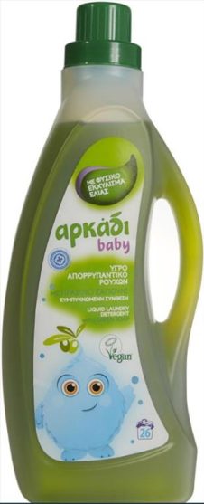 ΑΡΚΑΔΙ BABY ΥΓΡΟ ΑΠΟΡΡΥΠΑΝΤΙΚΟ ΡΟΥΧΩΝ 26MEZ 1,575L ΠΡΑΣΙΝΟ ΣΑΠΟΥΝΙ