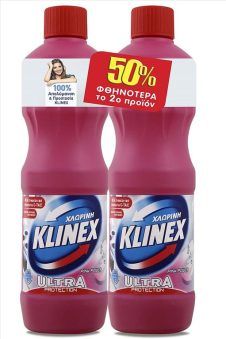 KLINEX ΧΛΩΡΙΝΗ ULTRA 2X1250ML (ΤΟ 2ο-50%) PINK