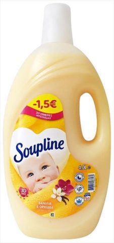 SOUPLINE MAΛΑΚΤΙΚΟ 4LT / 50ΜΕΖ ΒΑΝΙΛΙΑ & ΟΡΧΙΔΕΑ -1,5€