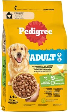 PEDIGREE ΚΡΟΚΕΤΑ ΣΚΥΛΟΥ 1,4KG ΠΟΥΛΕΡΙΚΑ & ΛΑΧΑΝΙΚΑ