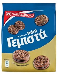 ΠΑΠΑΔΟΠΟΥΛΟΥ ΜΠΙΣΚΟΤΑ ΓΕΜΙΣΤΑ ΜΙΝΙ 90ΓΡ ΣΟΚΟΛΑΤΑ