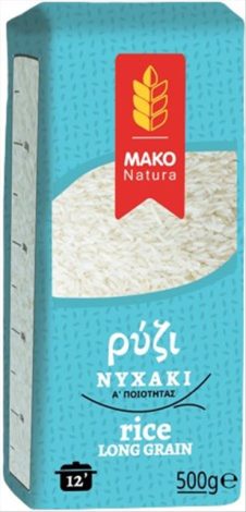 ΜΑΚΟ ΡΥΖΙ 500ΓΡ ΝΥΧΑΚΙ
