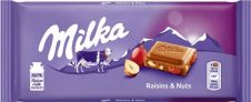 MILKA ΣΟΚΟΛΑΤΑ ΓΑΛΑΚΤΟΣ 100ΓΡ ΣΤΑΦΙΔΕΣ & ΞΗΡΟΙ ΚΑΡΠΟΙ