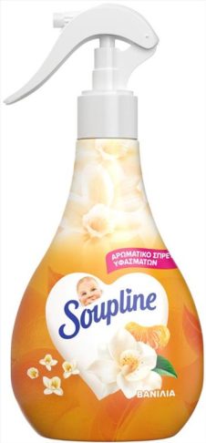 SOUPLINE ΑΡΩΜΑΤΙΚΟ SPRAY ΥΦΑΣΜΑΤΩΝ 300ML ΒΑΝΙΛΙΑ