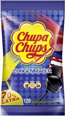 CHUPA CHUPS ΓΛΕΙΦΙΤΖΟΥΡΙ 120 ΤΜΧ ΜΙΞ ΓΕΥΣΕΙΣ ΦΡΟΥΤΩΝ ( ΜΠΛΕ ΣΑΚΟΥΛΑ)