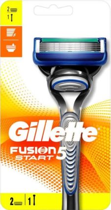 GILLETTE ΞΥΡΙΣΤΙΚΗ ΜΗΧΑΝΗ ΜΕ 2 ΑΝΤΑΛΛΑΚΤΙΚΑ 5ΛΕΠΙΔΩΝ FUSION START