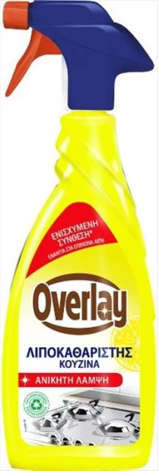 OVERLAY ΑΝΤΛΙΑ ΛΙΠΟΚΑΘΑΡΙΣΤΗΣ 650ML ΛΕΜΟΝΙ