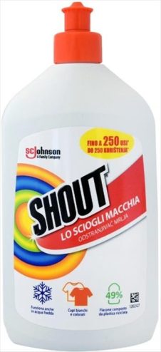 BIO SHOUT ΥΓΡΟ ΓΙΑ ΑΦΑΙΡΕΣΗ ΛΕΚΕΔΩΝ 500ML