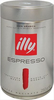 ILLY ESPRESSO ΚΑΦΕΣ 250ΓΡ ΣΕ ΣΚΟΝΗ (ΕΙΣΑΓΩΓΗΣ)