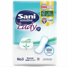 SANI LADY SENSITIVE ΣΕΡΒΙΕΤΕΣ ΑΚΡΑΤΕΙΑΣ 16ΤΕΜ No3 NORMAL