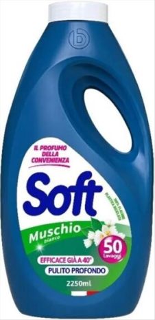 SOFT ΥΓΡΟ ΠΛΥΝΤΗΡΙΟΥ 2,25L 50Μ MUSCHIO BIANCO