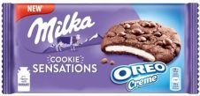MILKA ΜΠΙΣΚΟΤΑ 156ΓΡ ΚΑΚΑΟ ΜΕ ΓΕΜΙΣΗ OREO ΚΡΕΜΑ SENSATIONS