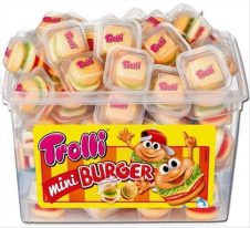 TROLLI ΖΕΛΕΔΑΚΙΑ 60ΤΕΜ 10ΓΡ ΜΙΝΙ BURGERS