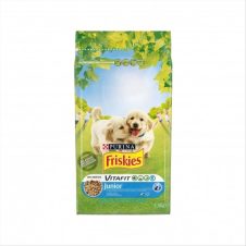 FRISKIES ΚΡΟΚΕΤΑ ΣΚΥΛΟΥ 1,5KG JUNIOR ΚΟΤΟΠΟΥΛΟ ΛΑΧΑΝΙΚΑ ΠΡΟΣΘΕΤΟ ΓΑΛΑ