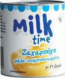 MILK TIME ΓΑΛΑ  8% 397ΓΡ ΖΑΧΑΡΟΥΧΟ