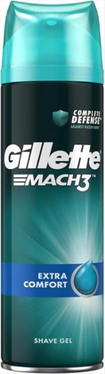 GILLETTE GEL ΞΥΡΙΣΜΑΤΟΣ 200ML MACH 3 EXTRA COMFORT