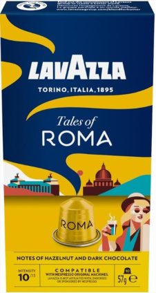 LAVAZZA ΚΑΨΟΥΛΕΣ ESPRESSO 10ΤΜΧ 57ΓΡ ROMA