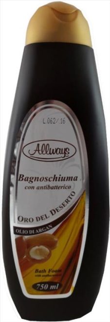 ALLWAYS ΑΦΡΟΛΟΥΤΡΟ 750ML ARGAN OIL