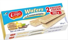 LAGO ΓΚΟΦΡΕΤΑ 2X125ΓΡ ΒΑΝΙΛΙΑ WAFERS