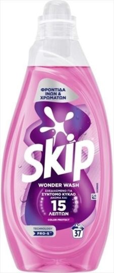 SKIP ΥΓΡΟ ΠΛΥΝΤΗΡΙΟΥ 37ΜΕΖ 1480ML WONDER WASH COLOR PROTECT
