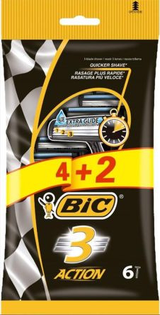 BIC ΞΥΡΑΦΑΚΙΑ 3ΛΕΠΙΔΩΝ 6+2ΤΜΧ ΔΩΡΟ ACTION
