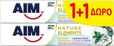 AIM ΟΔΟΝΤΟΚΡΕΜΑ 75ML EXPERT PROTECTION 1+1ΔΩΡΟ BAKING SODA