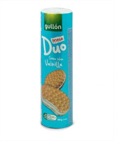 GULLON ΜΠΙΣΚΟΤΑ MEGA DUO ΒΑΝΙΛΙΑ 500ΓΡ ΕΛΛΗΝΙΚΟ