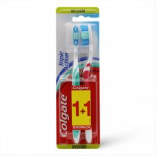 COLGATE ΟΔΟΝΤΟΒΟΥΡΤΣΑ TRIPLE ACTION ΜΕΤΡΙΑ (1+1ΔΩΡΟ)
