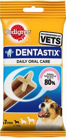 PEDIGREE STICKS ΣΚΥΛΟΥ 110ΓΡ DENTASTΙΧ 7TEM SMALL