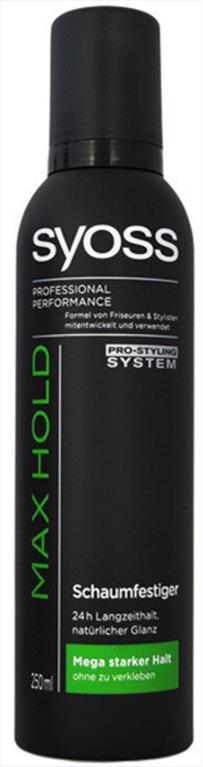 SYOSS AΦΡΟΣ ΜΑΛΛΙΩΝ 250ML ΜΑΧ HOLD