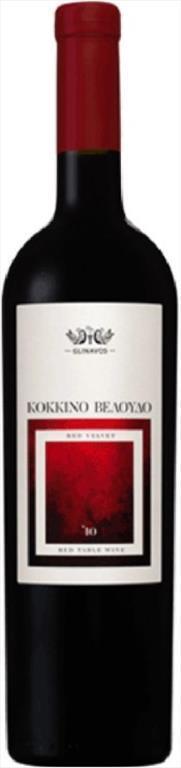 ΚΟΚΚΙΝΟ ΒΕΛΟΥΔΟ ΕΡΥΘΡΟΣ ΞΗΡΟΣ ΟΙΝΟΣ 750ML ΚΤΗΜΑ ΓΚΛΙΝΑΒΟΥ