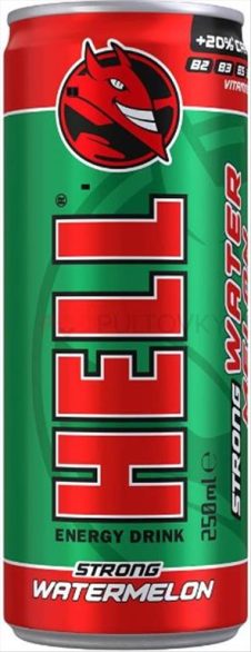HELL ENERGY 250ML STRONG ΚΑΡΠΟΥΖΙ