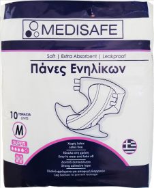 MEDISAFE ΠΑΝΑ ΕΝΗΛΙΚΩΝ 10ΤΜΧ MEDIUM ΕΛΛΗΝΙΚΟ