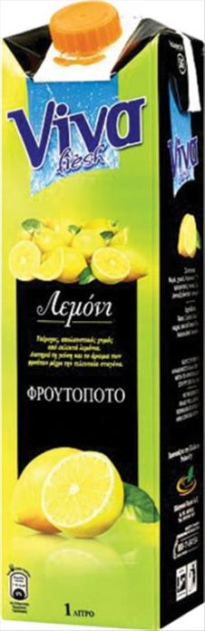 VIVA FRESH 1LT ΦΡΟΥΤΟΠΟΤΟ ΛΕΜΟΝΙ