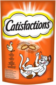 CATISFACTIONS ΤΡΟΦΗ ΓΑΤΑΣ 60ΓΡ ΜΕ ΚΟΤΟΠΟΥΛΟ