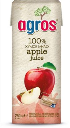 AGROS ΧΥΜΟΣ 250ML Φ.Χ ΜΗΛΟ