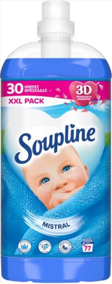 SOUPLINE ΜΑΛΑΚΤΙΚΟ ΣΥΜΠΥΚΝΩΜΕΝΟ 77ΜΕΖ 1,7LT MISTRAL