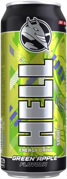 HELL ENERGY 500ML ΠΡΑΣΙΝΟ ΜΗΛΟ