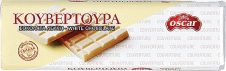 OSCAR ΚΟΥΒΕΡΤΟΥΡΑ ΛΕΥΚΗ ΣΟΚΟΛΑΤΑ 125ΓΡ