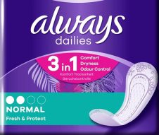 ALWAYS ΣΕΡΒΙΕΤΑΚΙΑ DAILIES 84ΤΕΜ FRESH & PROTECT NORMAL