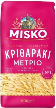 MISKO ΚΡΙΘΑΡΑΚΙ 500ΓΡ ΜΕΤΡΙΟ