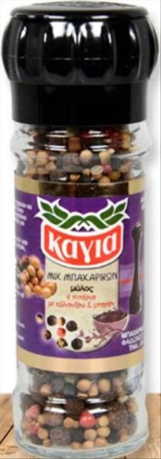 ΚΑΓΙΑ ΜΙΞ ΜΠΑΧΑΡΙΚΩΝ ΜΥΛΟΣ 40ΓΡ ΣΕ ΓΥΑΛΙΝΟ ΒΑΖΟ
