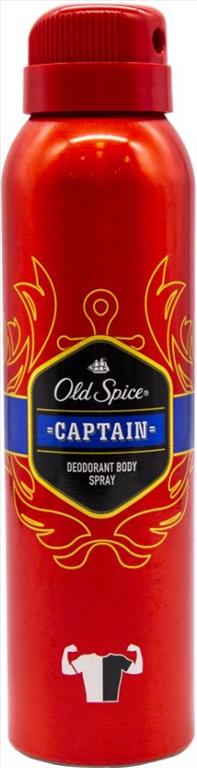 OLD SPICE DEO SPRAY 150ML CAPTAIN