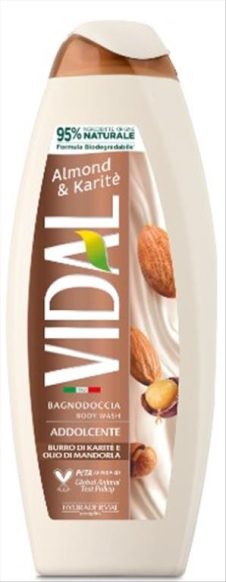 VIDAL ΑΦΡΟΛΟΥΤΡΟ 750ML ALMOND & CARITE